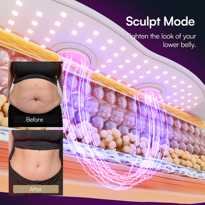 ZULIZSEL PULSE Red Light EMS Core Belt