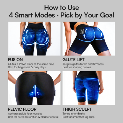 ZULIZSEL CURVIFY EMS Toning Shorts