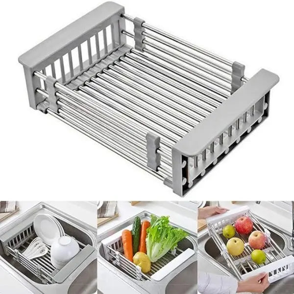 Extendable Kitchen Sink Drain Basket